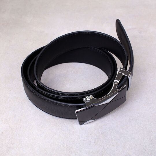 Чоловічий ремінь DWTS, чорний П0877