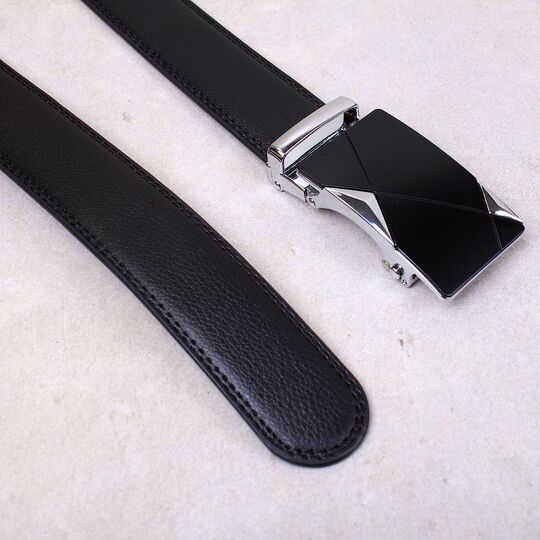 Чоловічий ремінь DWTS, чорний П0877