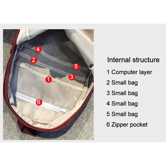 Жіночий рюкзак DCIMOR, рожевий П0883