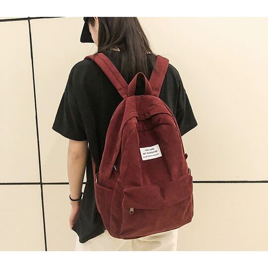 Женский рюкзак DCIMOR, красный П0884