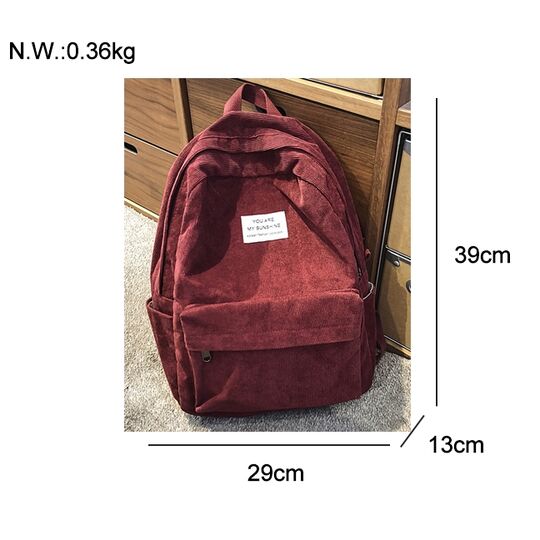 Женский рюкзак DCIMOR, красный П0884