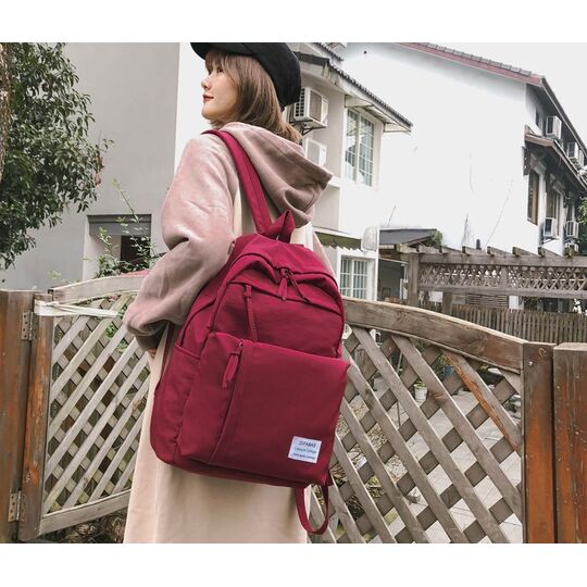 Женский рюкзак DCIMOR, красный П0889