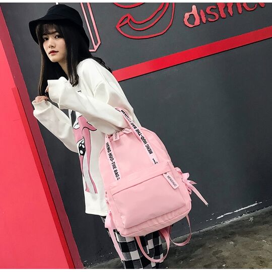 Жіночий рюкзак SOULSPRING, рожевий П0911