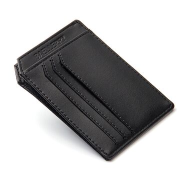 Чоловічий гаманець Baellerry, чорний П0913