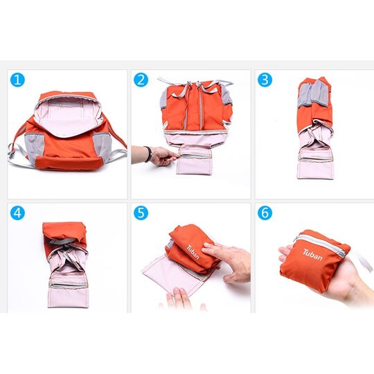 Складной рюкзак TUBAN, розовый П0916