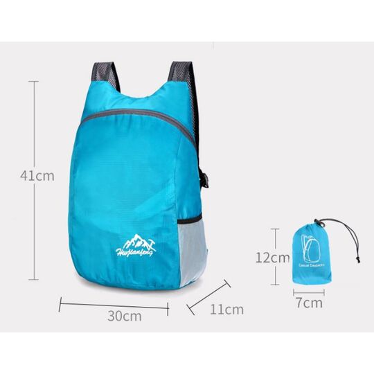 Складной рюкзак, черный П0923