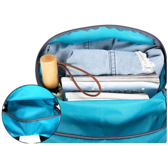 Складной рюкзак, черный П0923