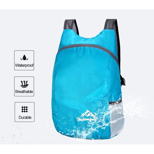 Складной рюкзак, черный П0923