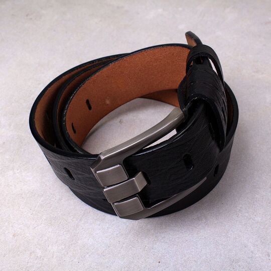 Чоловічий ремінь LFMB, чорний П0926