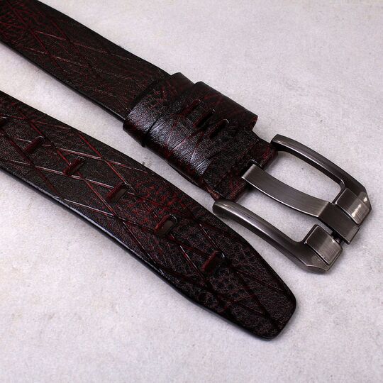 Мужской ремень LFMB, коричневый П0927