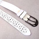 Жіночий ремінь Liva, білий П0945