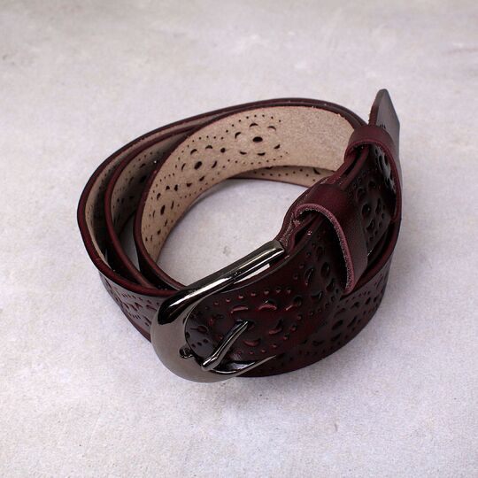 Женский ремень Liva, коричневый П0946