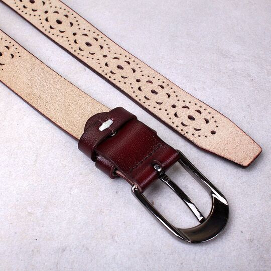 Женский ремень Liva, коричневый П0946