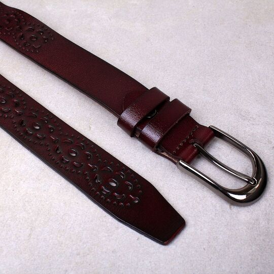 Женский ремень Liva, коричневый П0946