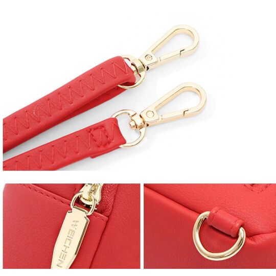 Жіночий рюкзак WEICHEN, рожевий П0950