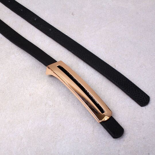 Жіночий ремінь NaroFace, чорний П0952