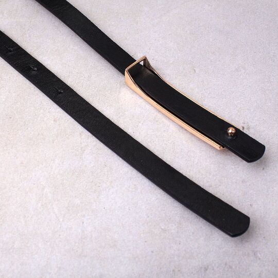 Жіночий ремінь NaroFace, чорний П0952