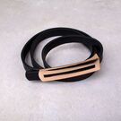 Жіночий ремінь NaroFace, чорний П0952