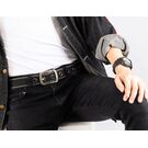 Чоловічий армійський ремінь Medyla, чорний П0954