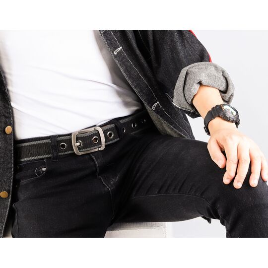 Мужской армейский ремень Medyla, серый П0955