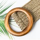 Жіночий пояс CONMOTO, плетений 0954