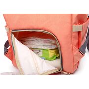 Рюкзак сумка для догляду за дитиною, LEQUEEN сірий П0969