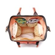 Рюкзак сумка для ухода за ребенком, LEQUEEN розовый П0970