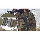 Мужской армейский ремень FRALU, черный П0979