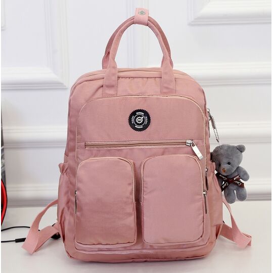Женский рюкзак, розовый П0981
