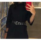 Женский ремень Bestybt, черный П0991