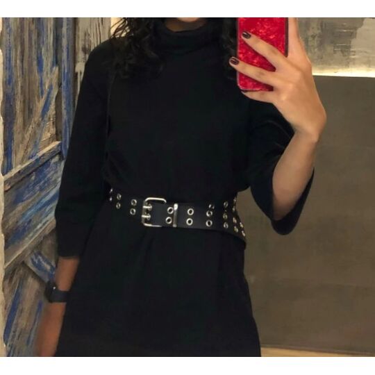 Женский ремень Bestybt, черный П0991