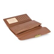 Жіночий гаманець, коричневий П0001