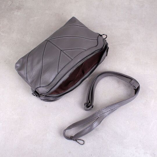 Жіноча сумка SMOOZA, сіра П1000