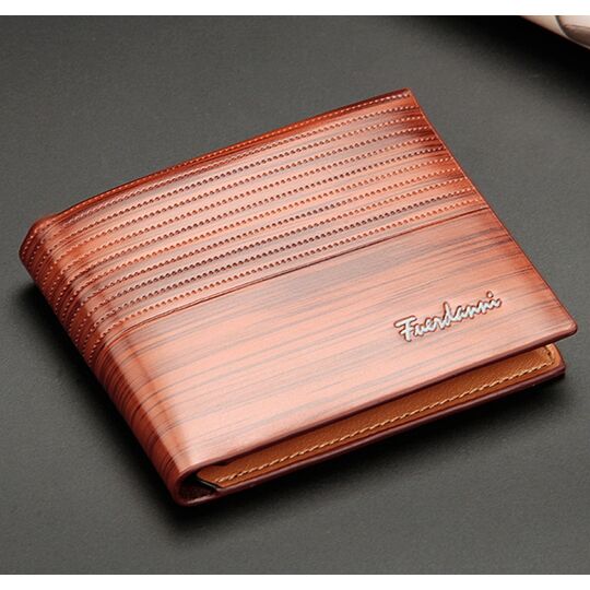 Чоловічий гаманець, коричневий П0002