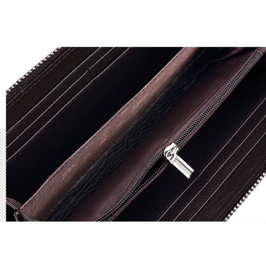 Чоловічий гаманець KAVIS, чорний П1006 Чоловічий гаманець KAVIS, чорний П1006