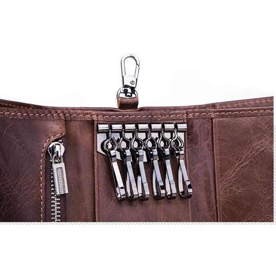 Ключниця KAVIS, коричнева П1008