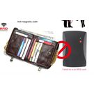 Чоловічий гаманець KAVIS, коричневий П1010