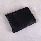 Мужской кошелек KAVIS, черный П1011