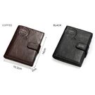 Мужской кошелек KAVIS, коричневый П1013 Мужской кошелек KAVIS, коричневый П1013