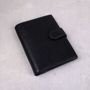 Чоловічий гаманець KAVIS, чорний П1014