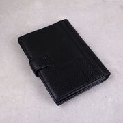 Чоловічий гаманець KAVIS, чорний П1014