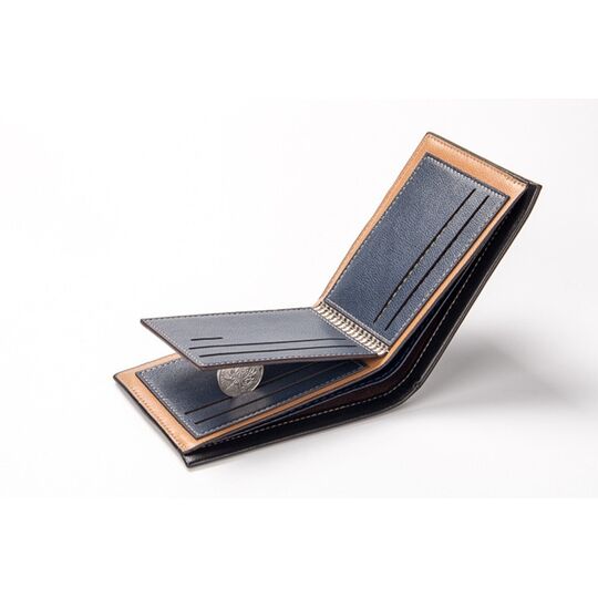 Мужской кошелек, синий П0003