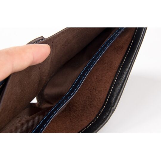 Мужской кошелек, синий П0003