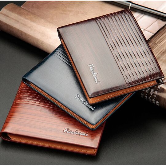 Мужской кошелек, синий П0003