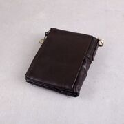 Чоловічий гаманець KAVIS, коричневий П1015