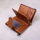 Чоловічий гаманець KAVIS, коричневий П1016