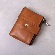 Чоловічий гаманець KAVIS, коричневий П1016