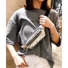 Сумка поясная, бананка черная П1024