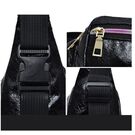 Сумка поясная, бананка черная П1024