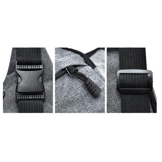 Сумка поясная, бананка фиолетовая П1029 Сумка поясная, бананка фиолетовая П1029